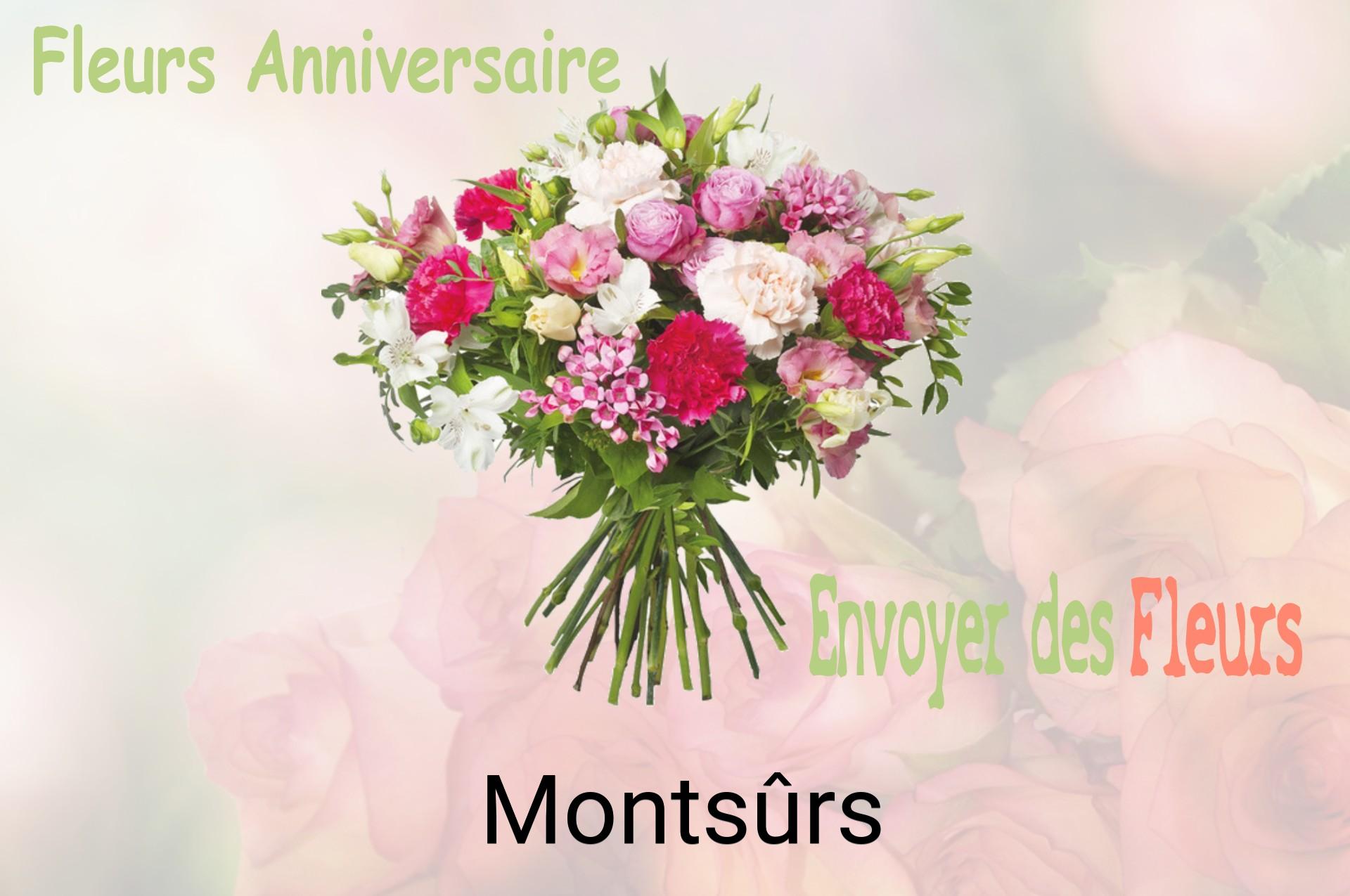 Bouquet de fleurs d’anniversaire livré à Montsûrs